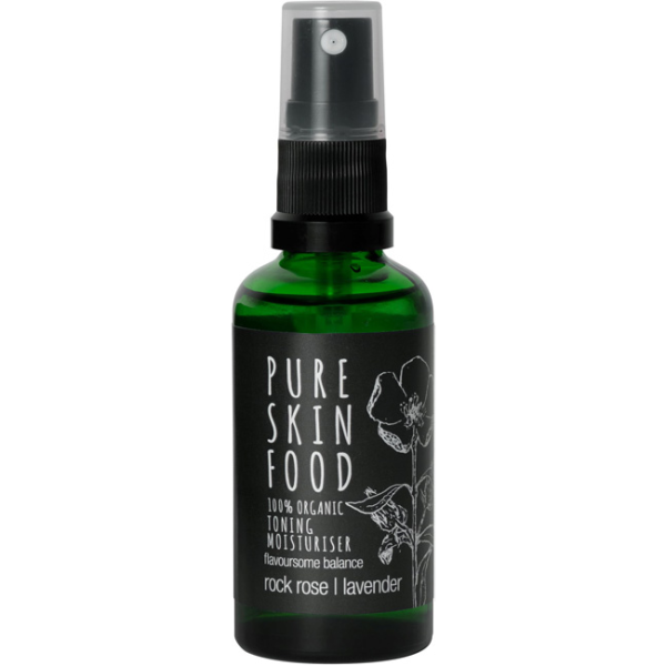 Pure Skin Food Toning Moisturiser Rock Rose - Lavender