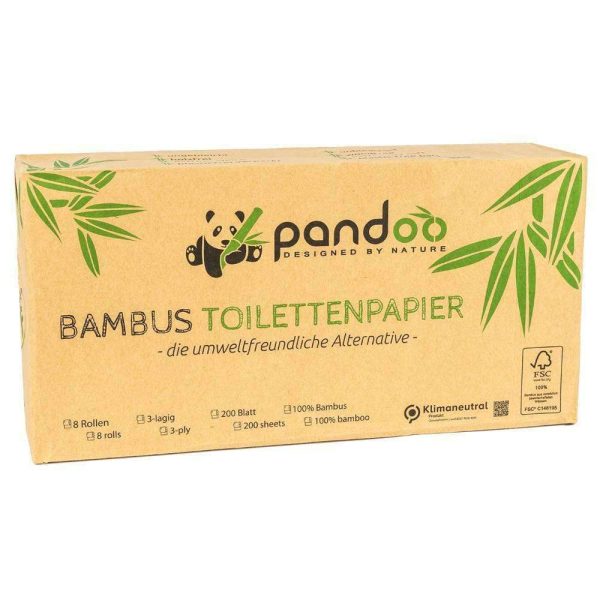 Pandoo Toilettenpapier 8 Rollen